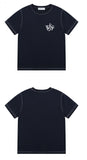 ワンダービジター(WONDER VISITOR)  WDVST Logo T-shirt [Navy]