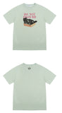 ワンダービジター(WONDER VISITOR) Box Cat overfit T-shirt [Mint]