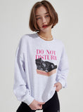 ワンダービジター(WONDER VISITOR) Box cat Sweatshirt