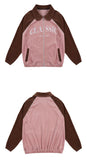 ワンダービジター(WONDER VISITOR) Classic velour Zip-up [Pink]