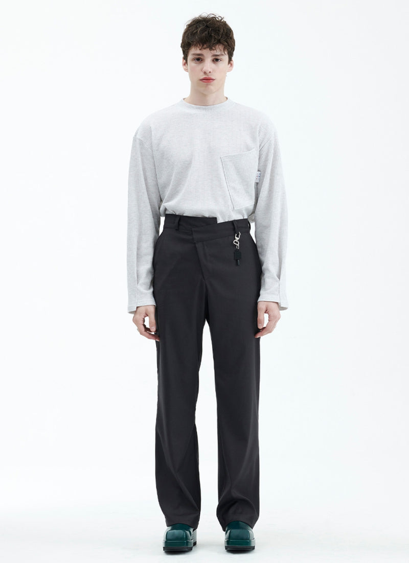 ラメルマメゾン (LA MER MA MAISON) POCKET STITCH T M/GREY