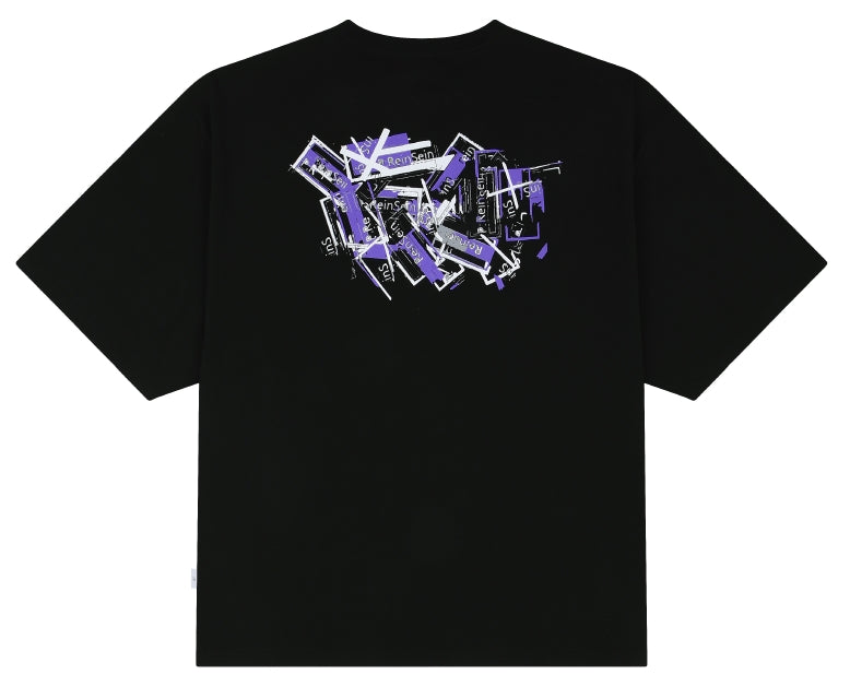 ReinSein（レインセイン）BLACK SMASHED LABEL T-SHIRT