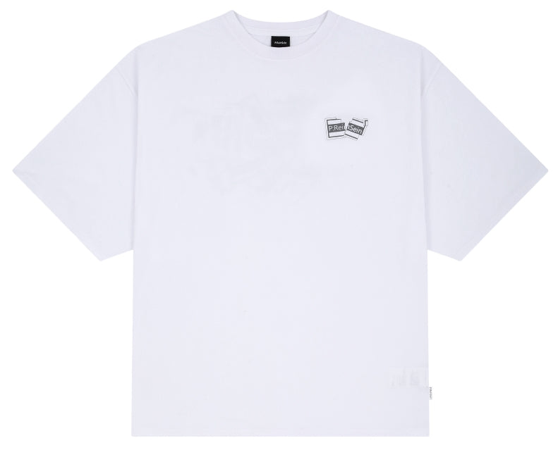 ReinSein（レインセイン）WHITE SMASHED LABEL T-SHIRT