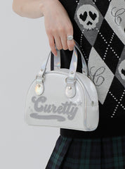 curetty (キュリティー) C SPORTY LOGO ENAMEL MINI HANDBAG_WHITE 