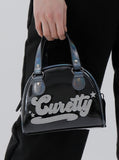 curetty (キュリティー) C SPORTY LOGO ENAMEL MINI HANDBAG_BLACK