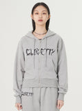 curetty (キュリティー)  C RHINESTONE HOODIE JUMPER 2_GREY