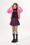 curetty (キュリティー) C RHINESTONE HOODIE JUMPER 2_PINK