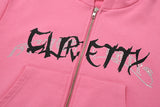 curetty (キュリティー) C RHINESTONE HOODIE JUMPER 2_PINK