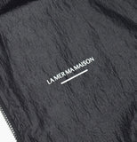 ラメルマメゾン (LA MER MA MAISON) PIPING ZIP-UP JACKET BLACK