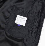 ラメルマメゾン (LA MER MA MAISON) PIPING ZIP-UP JACKET BLACK