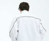 ラメルマメゾン (LA MER MA MAISON)  PIPING ZIP-UP JACKET WHITE