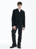 ラメルマメゾン (LA MER MA MAISON) TWEED JACKET BLACK