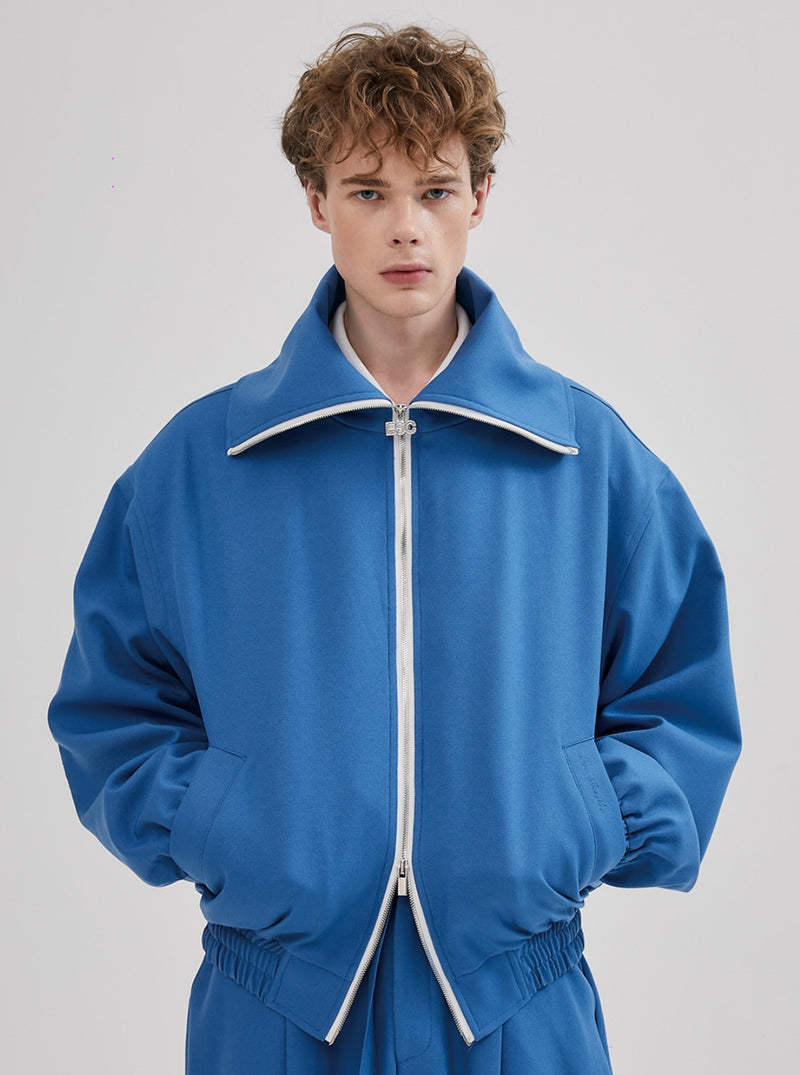 イーエスシースタジオ(ESC STUDIO) sailor collar jacket(blue)