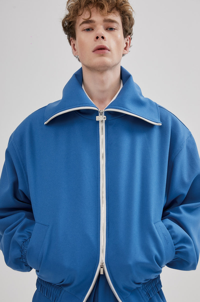 イーエスシースタジオ(ESC STUDIO) sailor collar jacket(blue)