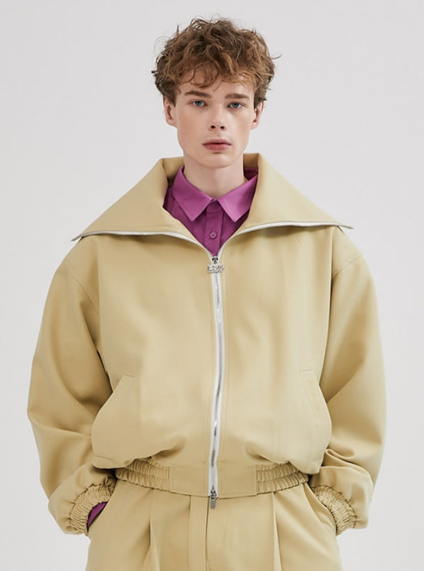 イーエスシースタジオ(ESC STUDIO) sailor collar jacket(butter)