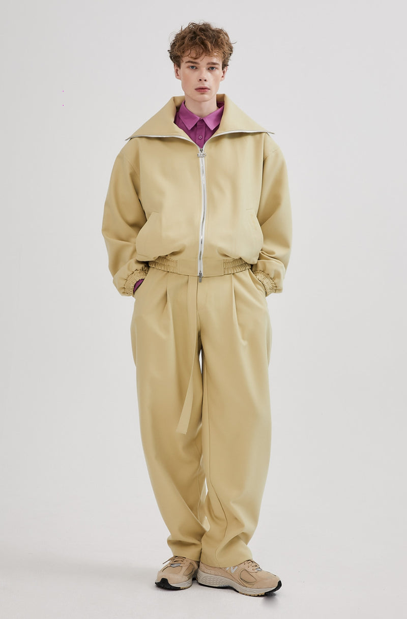 イーエスシースタジオ(ESC STUDIO) sailor collar jacket(butter)