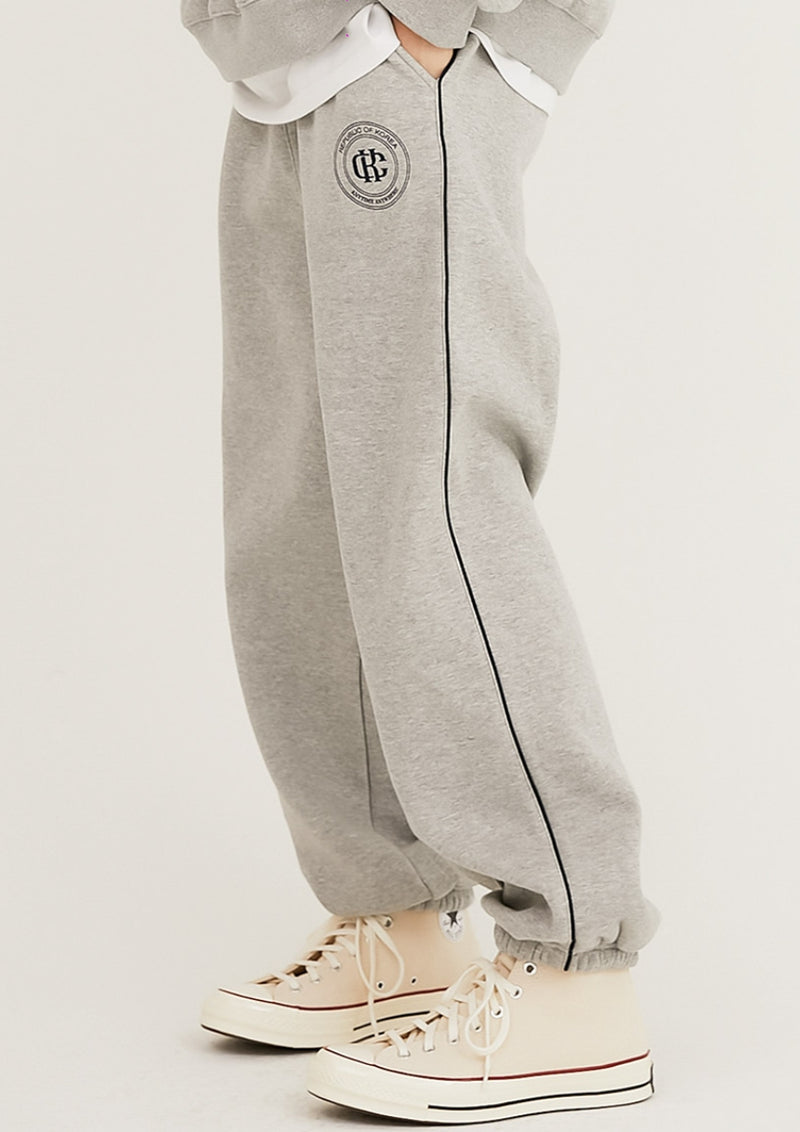 Crump (クランプ) EMBLEM PIPING JOGGER PANTS (CP0185-2)