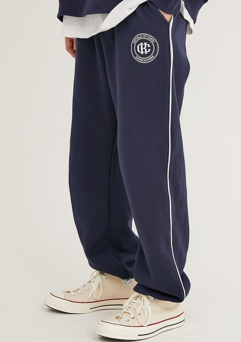 Crump (クランプ) EMBLEM PIPING JOGGER PANTS (CP0185-1)