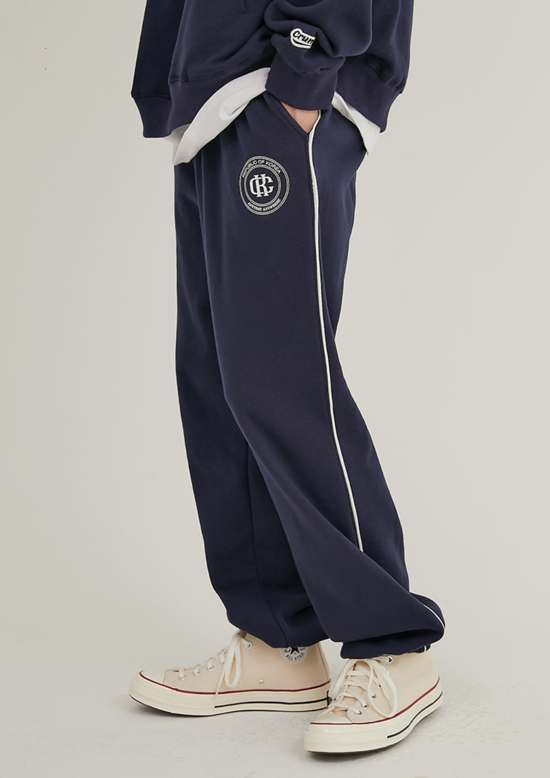 Crump (クランプ) EMBLEM PIPING JOGGER PANTS (CP0185-1)