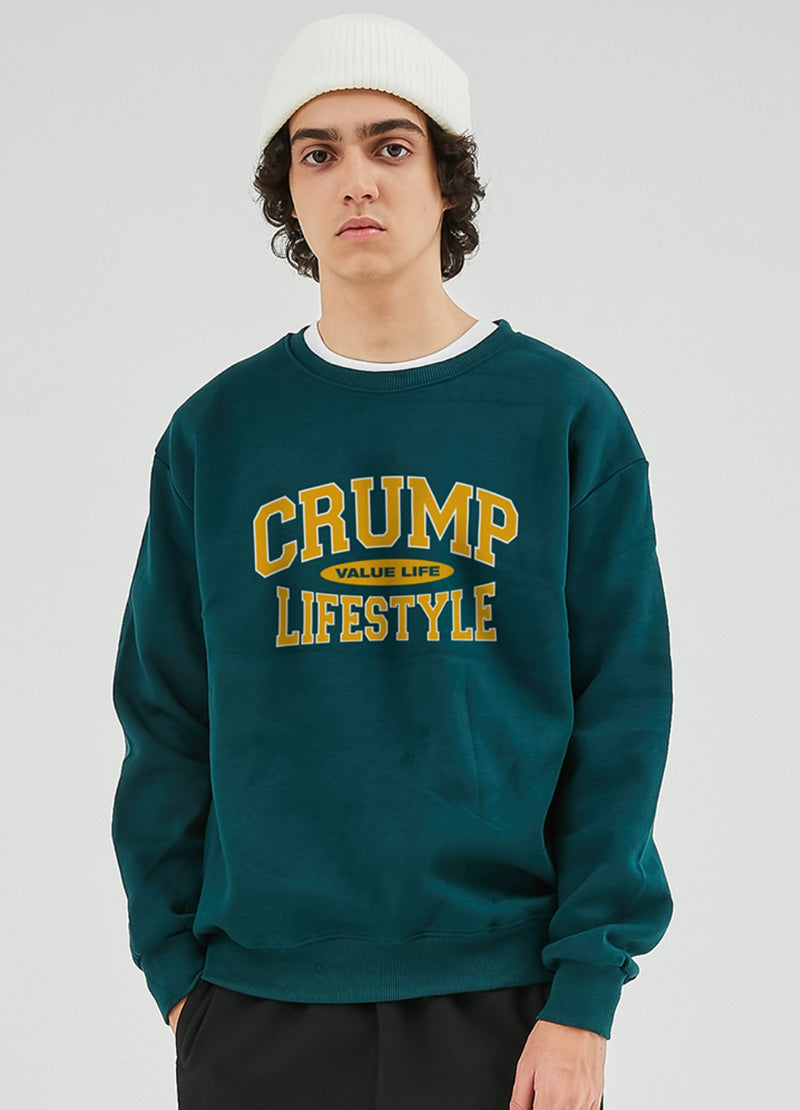 Crump (クランプ) COLLEGE LOGO SWEATSHIRTS (CT0341-2)