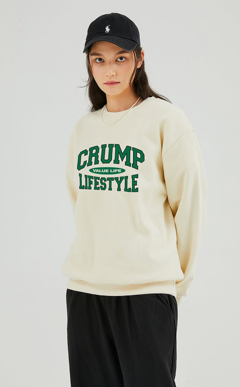Crump (クランプ) COLLEGE LOGO SWEATSHIRTS (CT0341-4)