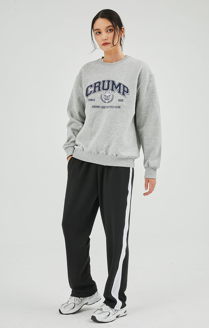Crump (クランプ) FRENCH BULLDOG ARCH LOGO SWEATSHIRTS (CT0340-3)