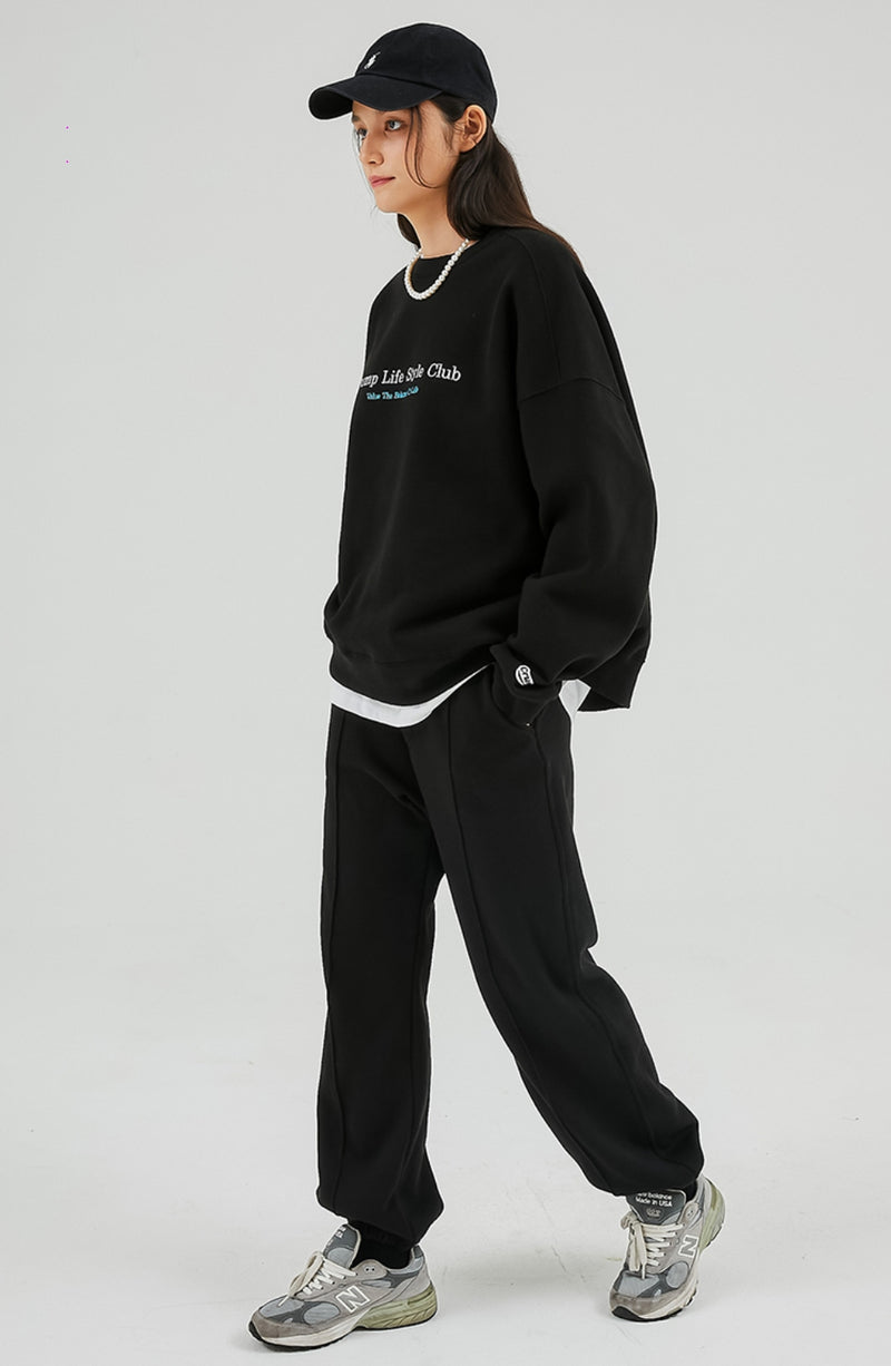 Crump (クランプ) WIDE SWEAT PINTUCK JOGGER PANTS (CP0181)