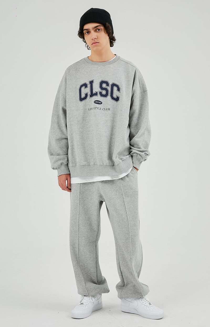 Crump (クランプ) WIDE SWEAT PINTUCK JOGGER PANTS (CP0181-1)