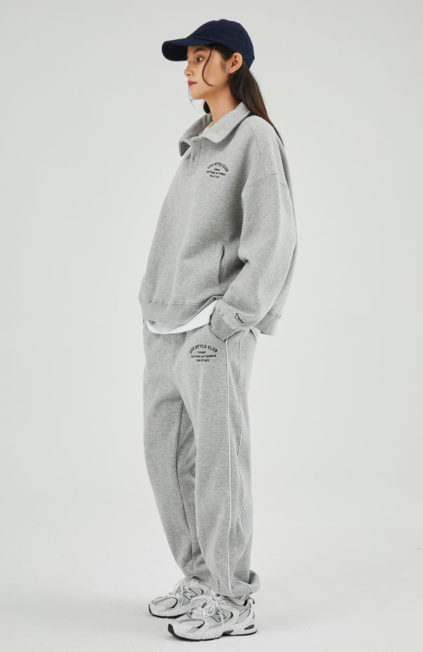 Crump (クランプ) SIDE PIPING JOGGER PANTS (CP0180-1)