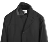 SSY(エスエスワイ) 3Button collar&pocket Hidden Leather Blazer