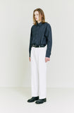 SSY(エスエスワイ) [Compact Cotton] Double Vent Relax Fit Shirt navy