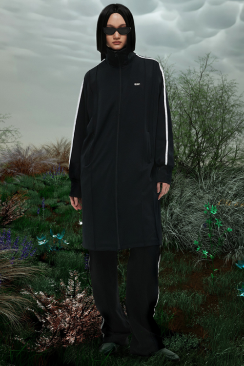 nache(ナチェ) PINTUCK JERSEY COAT (UNISEX)