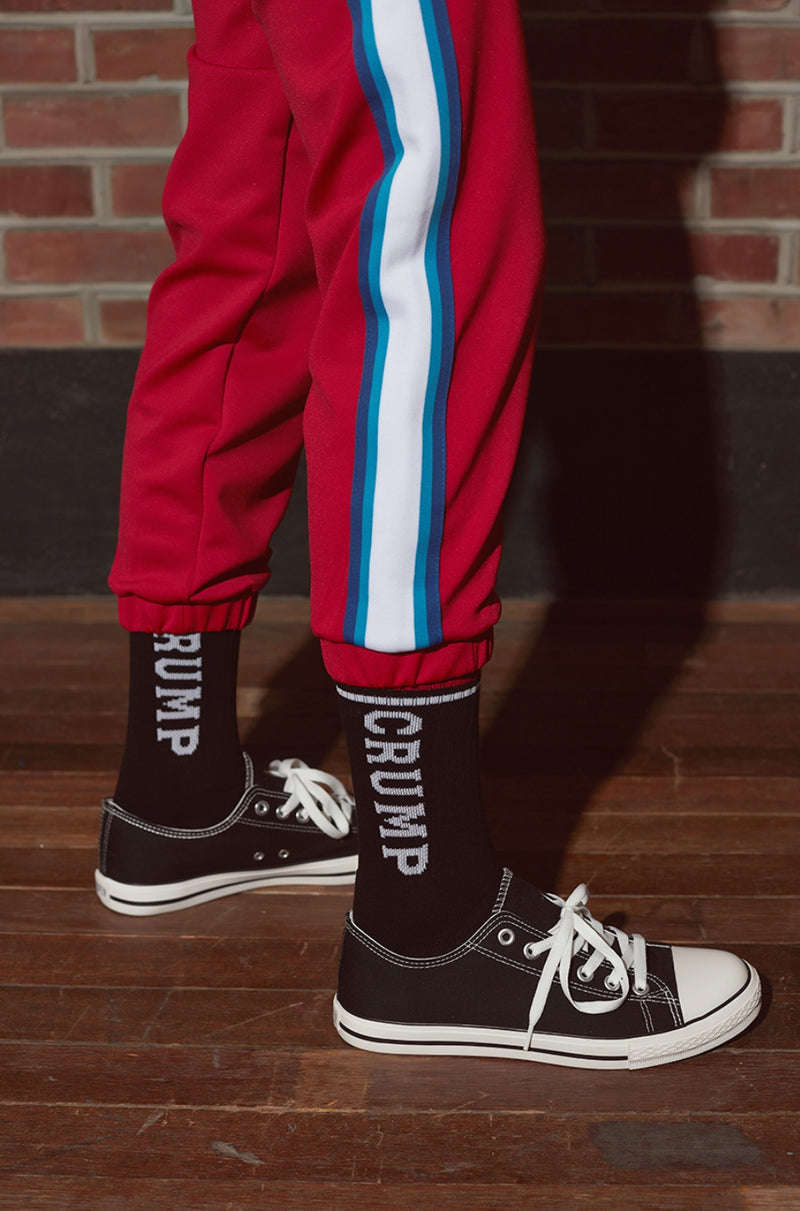 Crump (クランプ) Crump logo socks (CA0002)
