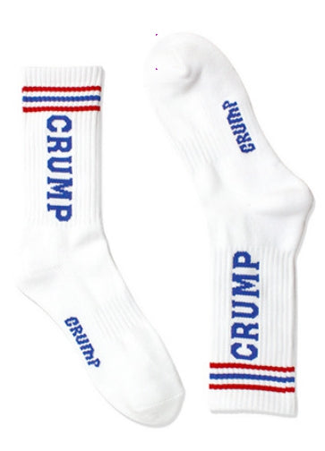 Crump (クランプ) Crump logo socks (CA0002-2)