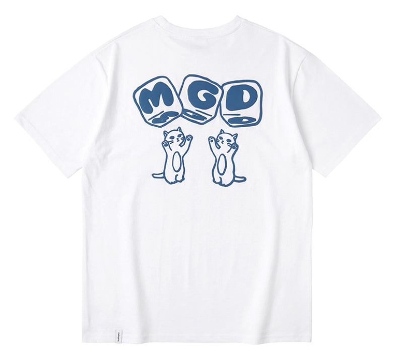 mahagrid (マハグリッド) MGD DICE TEE[WHITE]