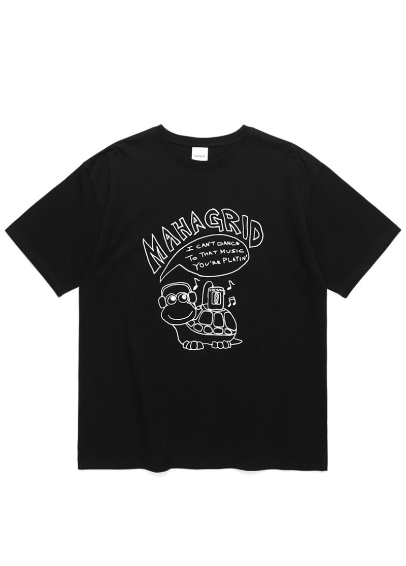 mahagrid (マハグリッド) BOOGIE TEE [BLACK]