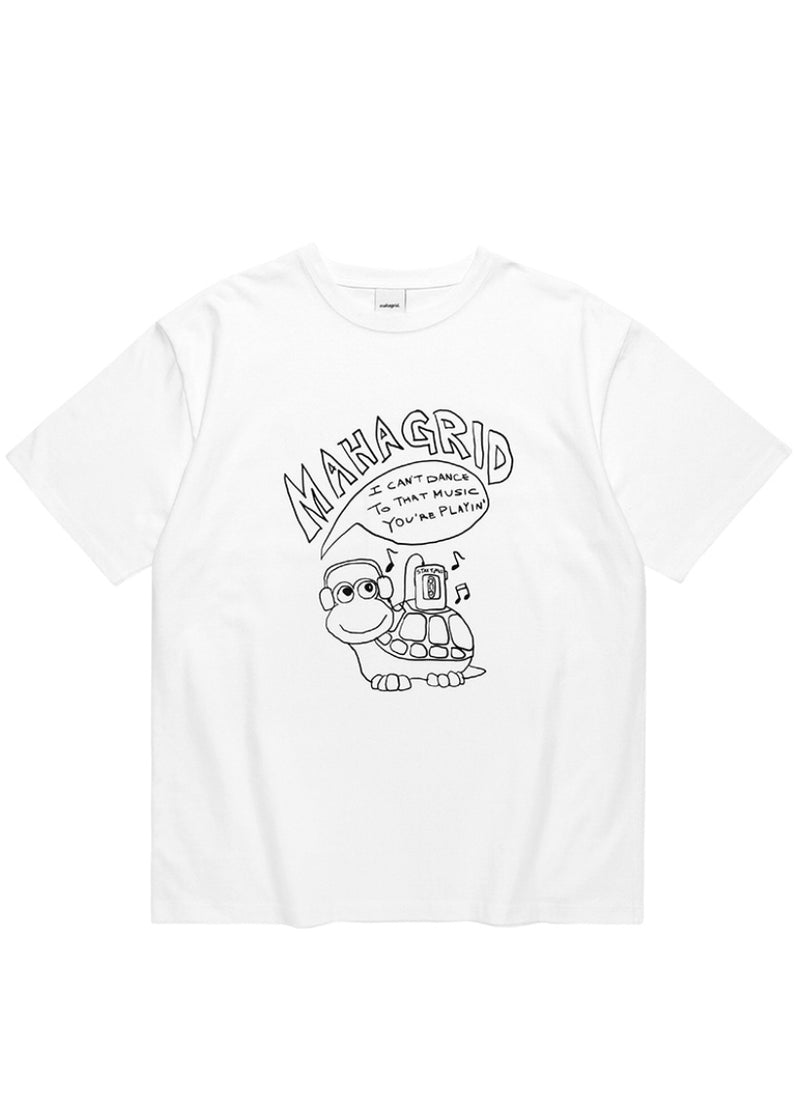 mahagrid (マハグリッド) BOOGIE TEE [WHITE]