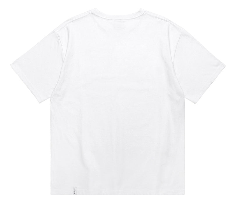 mahagrid (マハグリッド) CRAYON DOODLE TEE [WHITE]