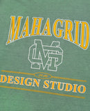 mahagrid (マハグリッド) UNIVERSITY PIGMENT TEE [GREEN]