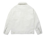 セイントペイン(SAINTPAIN) SP VEGAN LETHER OVERSIZE SINGLE JACKET-IVORY