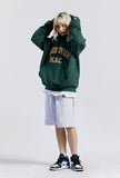 セイントペイン(SAINTPAIN) SP SAINT ARCH LOGO HOOD-FOREST GREEN