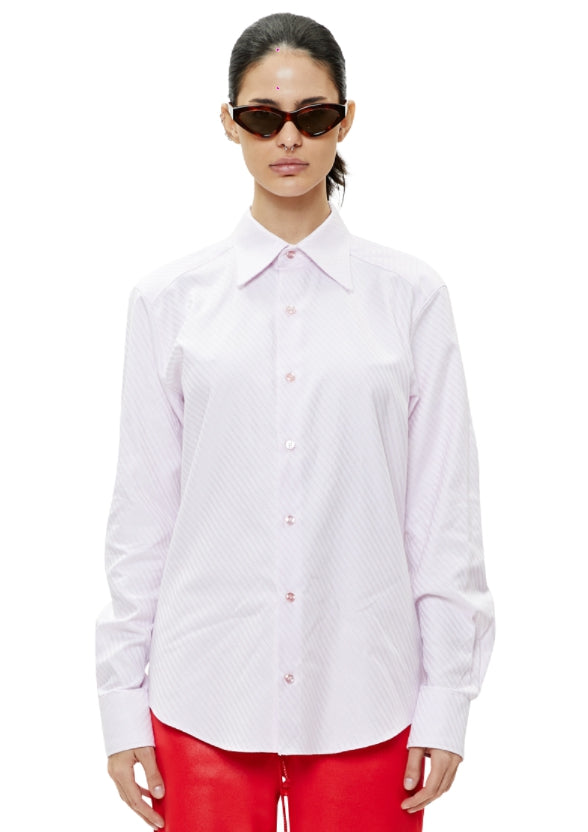 レイブレス(LABELESS) PINK DRESS SHIRT