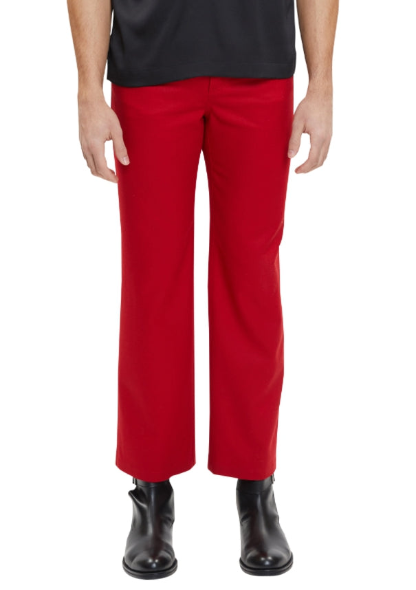 レイブレス(LABELESS) RED STRAIGHT PANTS