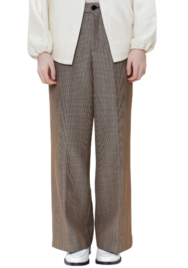 レイブレス(LABELESS) BROWN OVERSIEZED PANTS