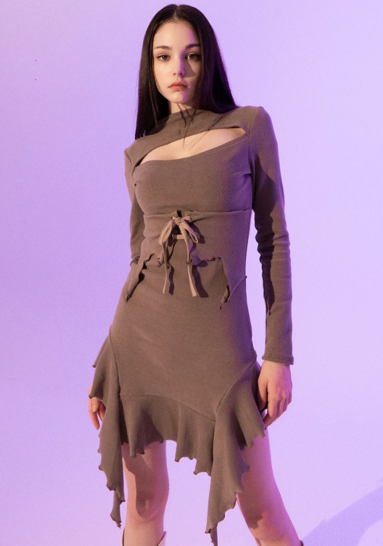 BABLETWO  (ビーエーブルトゥー) Tinkerbell Dress (MOCHA)