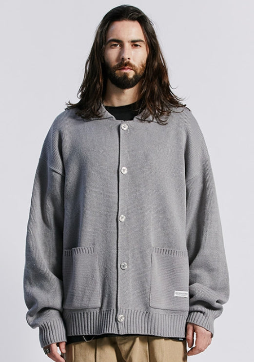 セイントペイン(SAINTPAIN) SP LOOSE FIT BUTTON CARDIGAN-GRAY