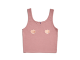 BABLETWO  (ビーエーブルトゥー)     Double Peach Top (PINK)