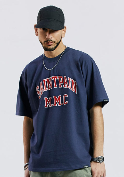 セイントペイン(SAINTPAIN) SP SAINT ARCH LOGO T SHIRTS-NAVY