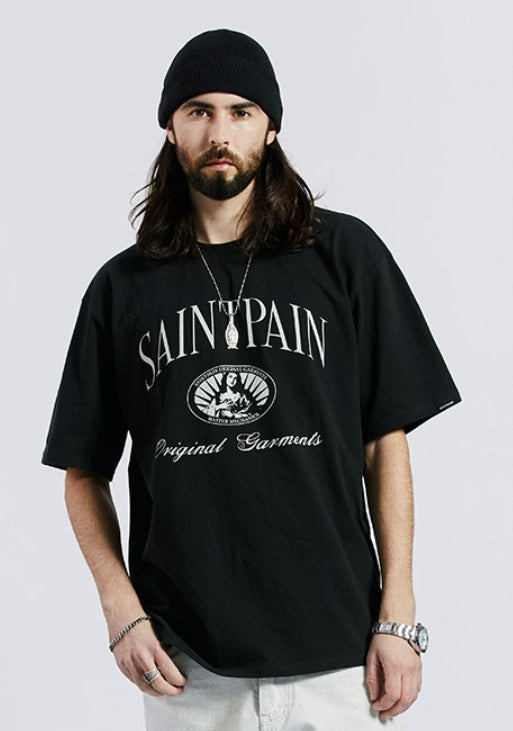 セイントペイン(SAINTPAIN) SP GRACEFUL T SHIRTS-BLACK