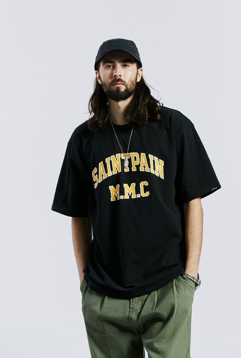 セイントペイン(SAINTPAIN) SP SAINT ARCH LOGO T SHIRTS-BLACK